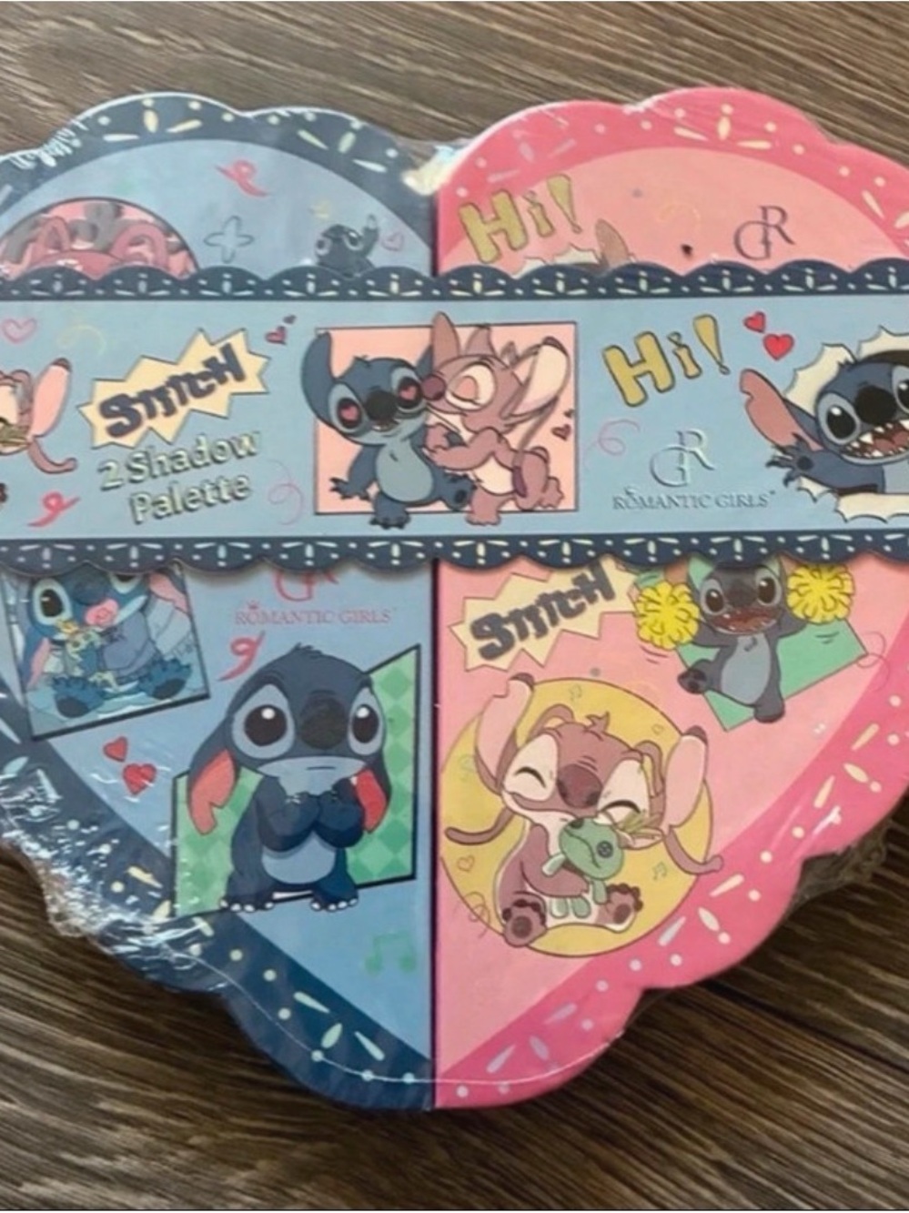 Stitch themed make up palette . BRAND NEW